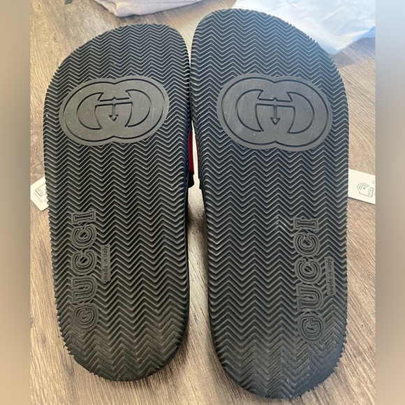 Gucci slides “GG Interlock Black-Red-Green” Women’s 38 - Picture 8 of 8